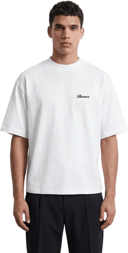 Burocs Oversize Ballrange Camiseta de manga corta Blanco — foto 3