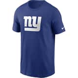 Nike NFL New York Giants logo Camiseta de manga corta Azul Cn1994ew8iclh