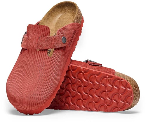 Birkenstock Boston VL Corduroy Sienna Reds Red — foto 5
