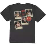 Mitchell and Ness Chicago Bulls NBA Player Retro Photo Dennis Rodman Camiseta de manga corta Negro