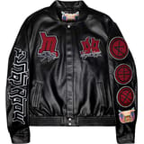 Jeff Hamilton Jeff Hamiltmocourt Meta Full Leather Chaqueta negro