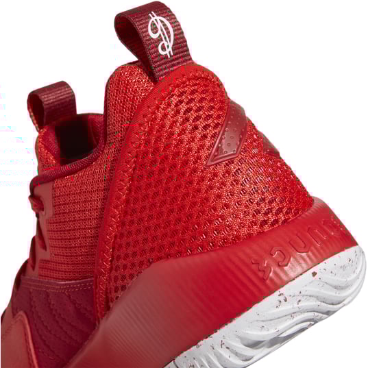 All red adidas basketball shoes clearance