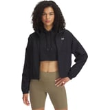 Under Armour Rival Woven Jacke Damen Schwarz F001