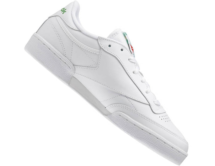 Reebok Club C 85 sneaker wit en groen