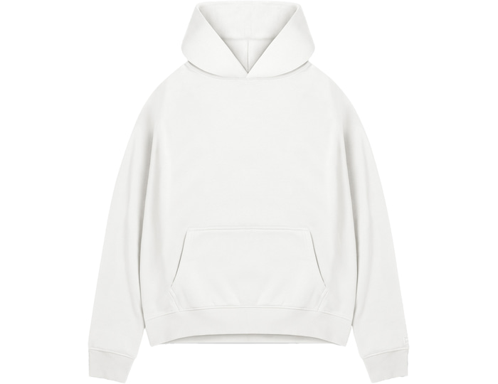 Burocs Basic Oversized Hoody White