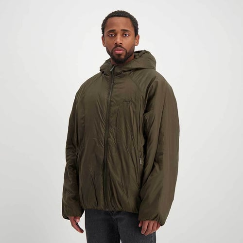 Sean John Logo Round Padded Chaqueta marrón — photo 4