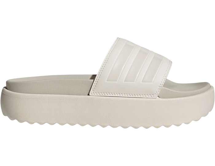 adidas Adilette Platform Damen Weiß - IH8974