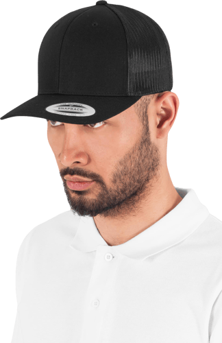 Flexfit Merch Retro Trucker Gorras negro — foto 7