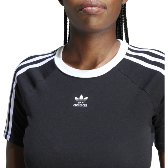 Adidas originals t shirt 3 stripe womens online