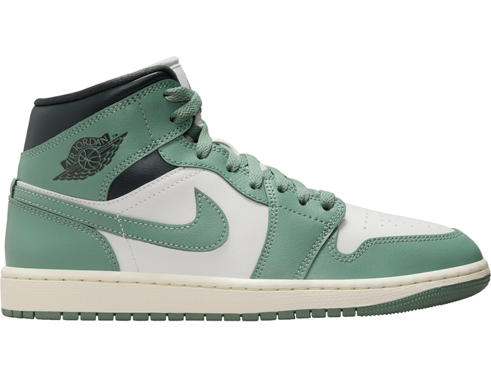 Jordan Air 1 Mid Damen Weiss F130 - BQ6472