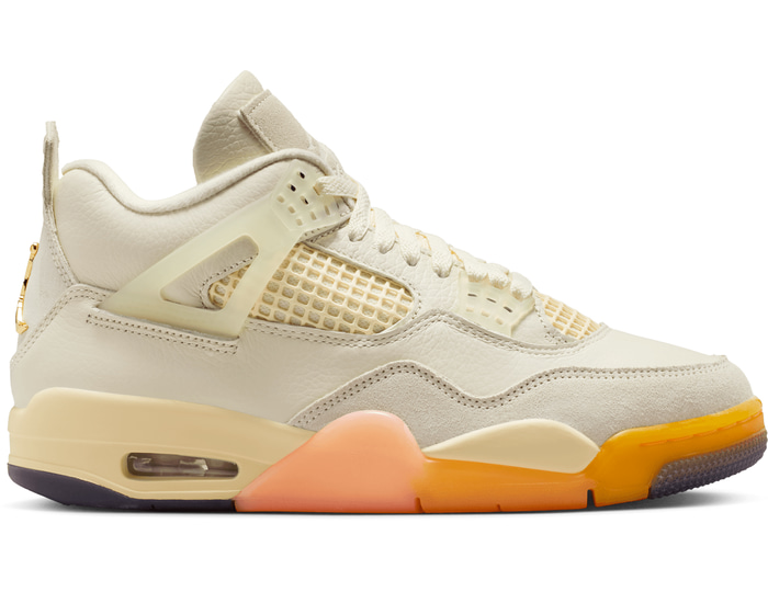 Jordan White Air 4 Retro Birds Of Paradise Women