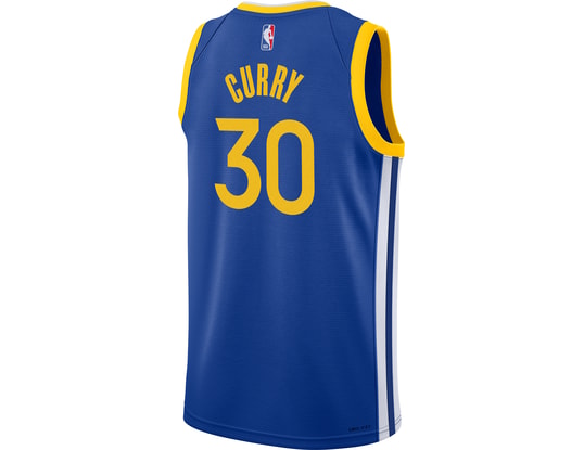Nike NBA Golden State Warriors Stephen Curry Icon Jersey Kids Blue