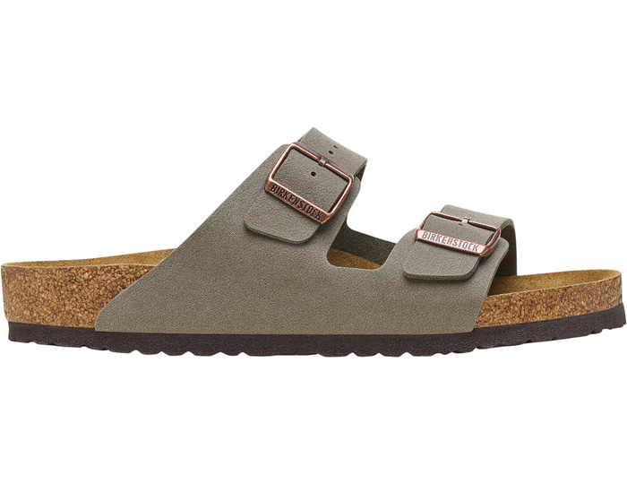 Birkenstock Birkibuc Arizona Sandals Stone - Birkenstock - Size: EU 45 - UK 10.5