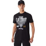New Era Las Vegas Raiders Wordmark Camiseta de manga corta negro
