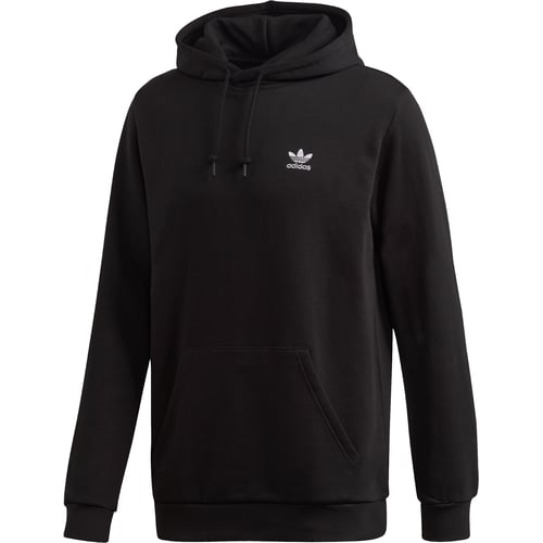 Adidas Essential Hoody, Schwarz  - Weiß