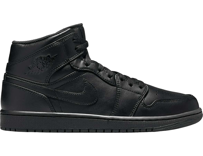 Jordan Air 1 Mid Schwarz Rot F093 - 554724