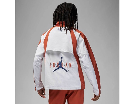 メンズウェア Nike Jordan x Eastside Golf Jacket- M Air Jordan x Eastside Golf Logo Jacket ' White Brown' DV1883-100