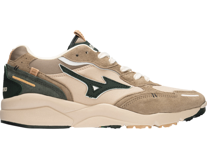 Mizuno Sky Medal herensneaker grijs en beige