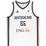 adidas DBB Germany Schiffer 55 Camiseta Home 2026 Blanco