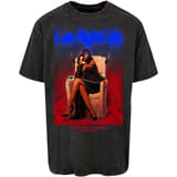 Mister Tee Late Night Calls Acid Heavy Oversize Camiseta de manga corta negro