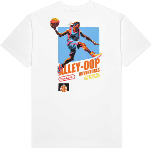 Bucketz Alley-Oop Adventures Camiseta de manga corta Blanco
