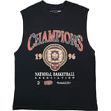 Mitchell and Ness Chicago Bulls NBA 96 Championship Ring Camiseta de manga corta Negro