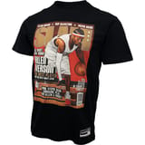 Mitchell and Ness NBA Philadelphia 76ers Iverson Slam Camiseta de manga corta Negro