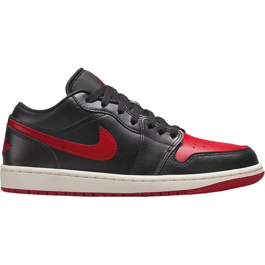 Jordan 1 schwarz rot sale