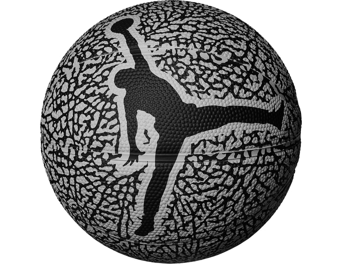 JORDAN  Skills 2.0 Graphic Mini Ballon de basket-ball gris unisexe