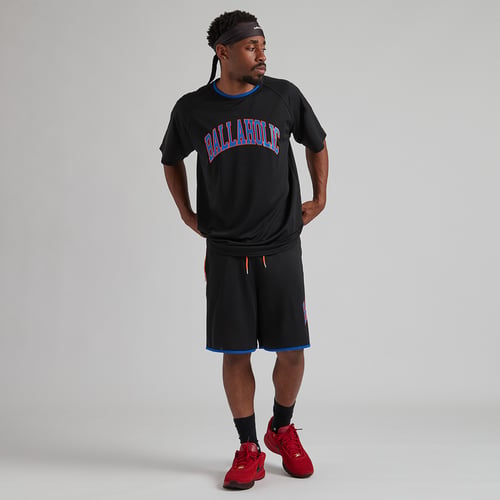 Ballaholic College Logo Single Pocket Pantalones cortos negro — photo 4