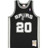 Mitchell and Ness NBA San Antonio Spurs 2002-2003 Manu Ginobili Swingman Camiseta Negro