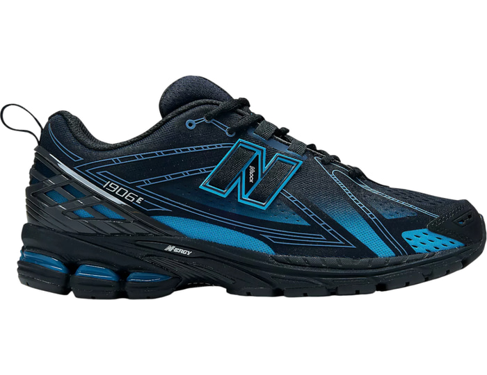 New Balance 1906R Men's Sneakers - Black - Size 7 - Mesh/Synthetic