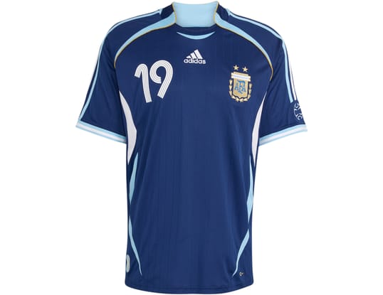 Product gallery, 1 of 3, adidas AFA Argentina Bringback Messi Camiseta Away 2006 Azul