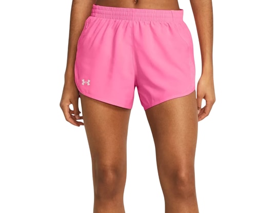Product gallery, 1 of 2, Under Armour Fly By 3 Running Shorts Women Pink C682