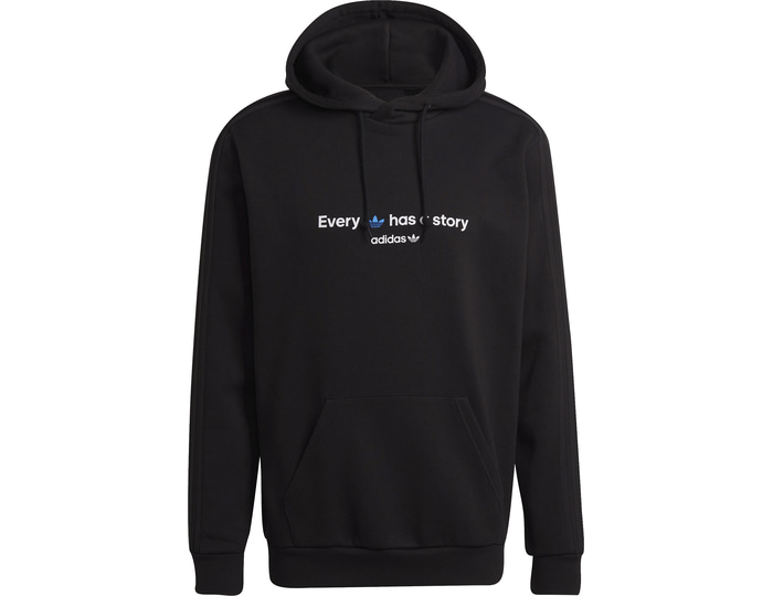Adidas Originals Black Trefoil Hoody Small