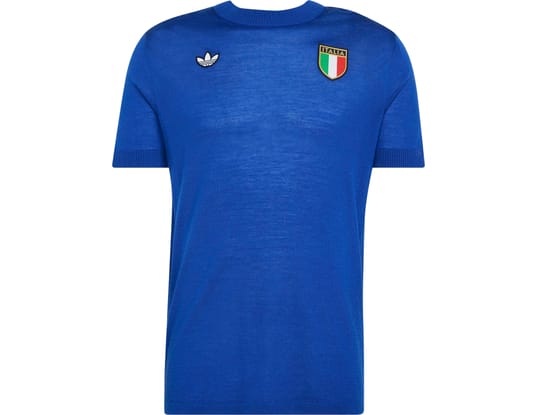 Product gallery, 1 of 8, adidas FIGC Italy Bringback 1970 Camiseta Azul