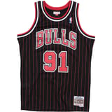 Mitchell and Ness NBA Chicago Bulls 1995-1996 Dennis Rodman Swingman Camiseta Negro