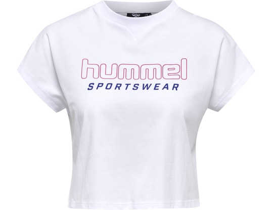 Produktgalerie, 1 of 3, Hummel Lgc June Cropped T-Shirt Damen Weiß F9001