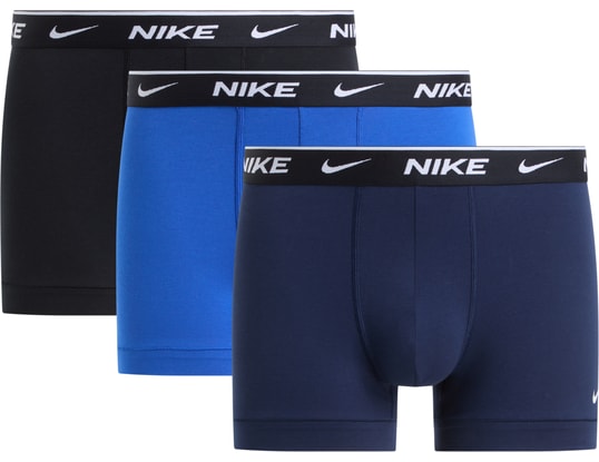 Produktgalerie, 1 of 1, Nike Essential Cotton Stretch Trunk 3 Boxershort Blau FM7U