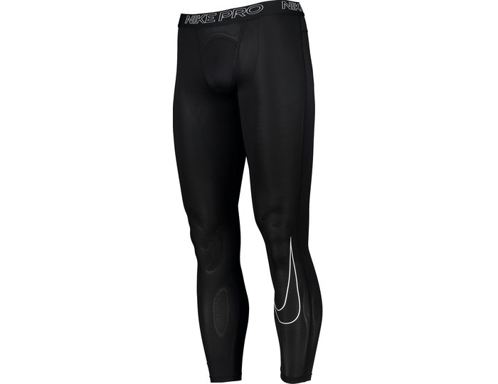 Pantalon fonctionnel Nike Pro Dri Fit noir / blanc