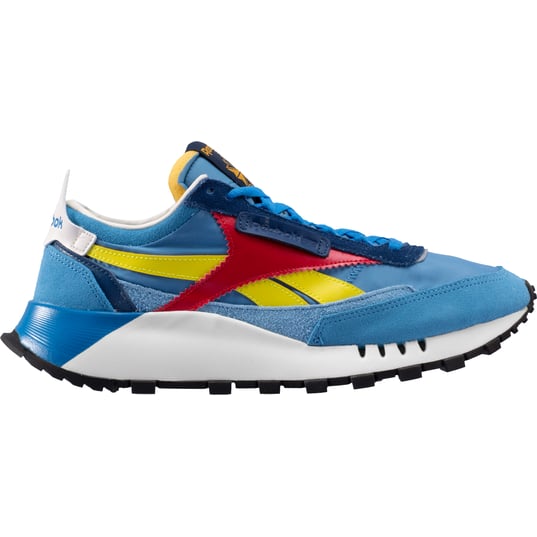 Reebok classic leather blue hot sale