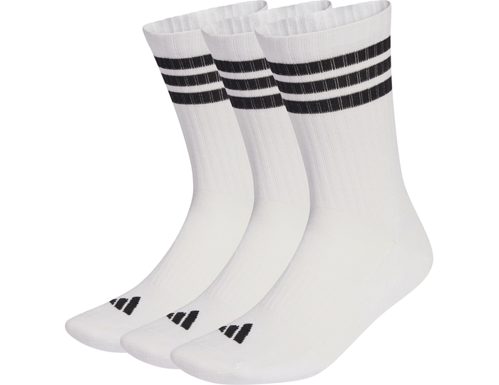 3-Stripes Cushioned Crew Socks 3 Pair Pack