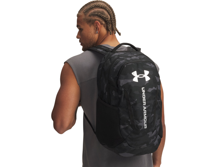 Under Armour Black Hustle 6.0 Backpack C007 Medium