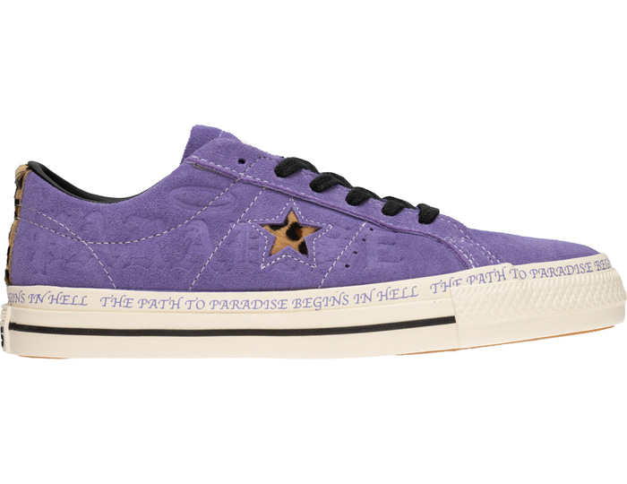 Converse One Star sneaker paars