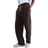 Nike Standard Issue Brushed Open Hem pantalones Marrón C237