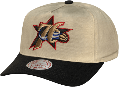 Mitchell & Ness Mitchell and Ness Philadelphia 76ers Cap Beige