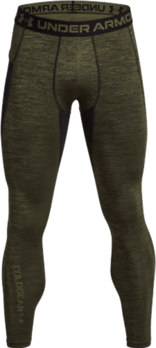 Under Armour ColdGear Twist Leggings 'Green' — foto 3