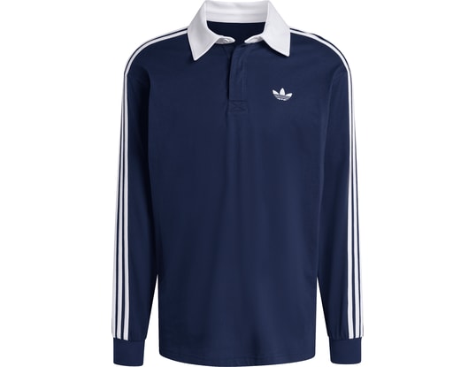 Product gallery, 1 of 6, adidas 3 Stripes Longsleeve Polo Azul