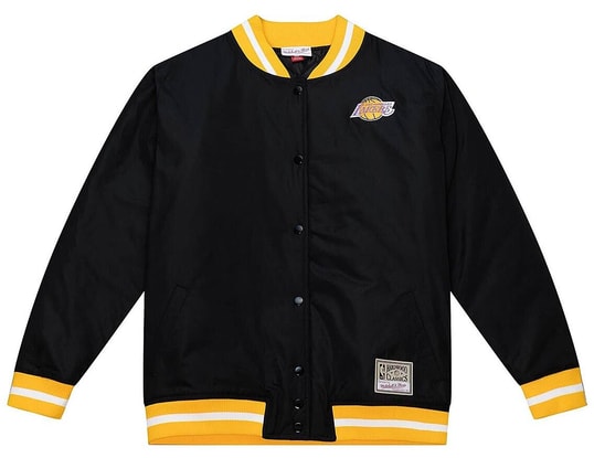 【正規品】Mitchell & Ness Lakers スタジャン NBA公式 セール】Mitchell&Ness NBA UNISEX VARSITY JACKET BULLS LAKERS