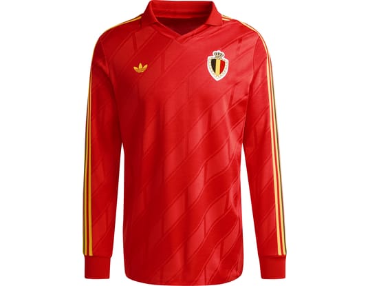 Product gallery, 1 of 8, adidas RBFA Belgium Bringback 1986 Camiseta Home Rojo